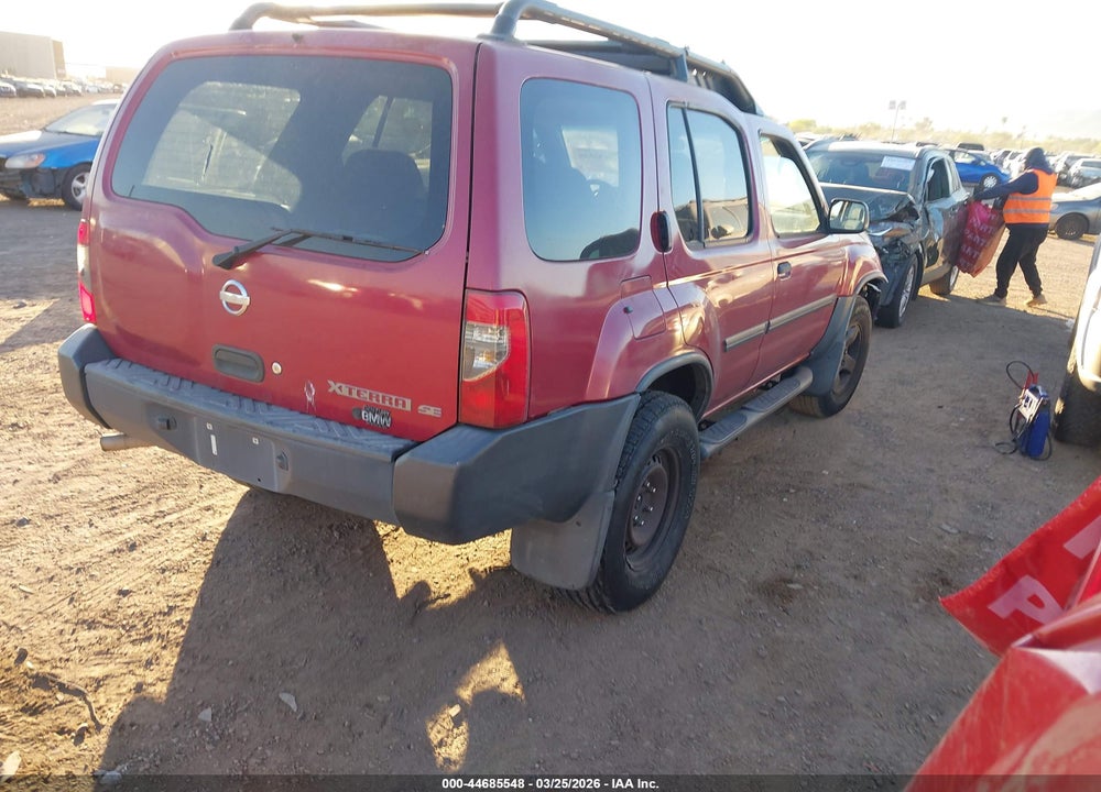 2002 NISSAN XTERRA SE VIN: 5N1ED28T82C595536