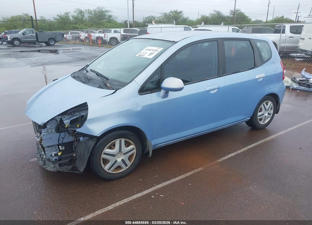 2008 HONDA FIT VIN: JHMGD38498S054276
