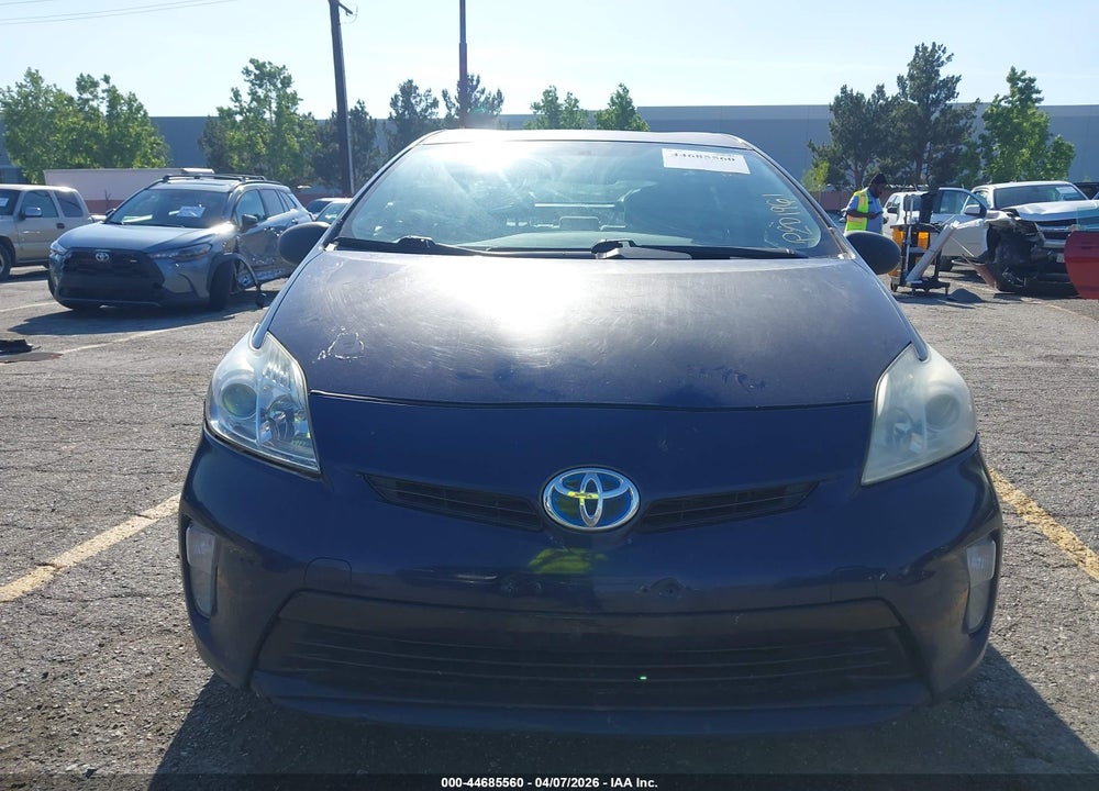 2012 TOYOTA PRIUS TWO VIN: JTDKN3DUXC1491961