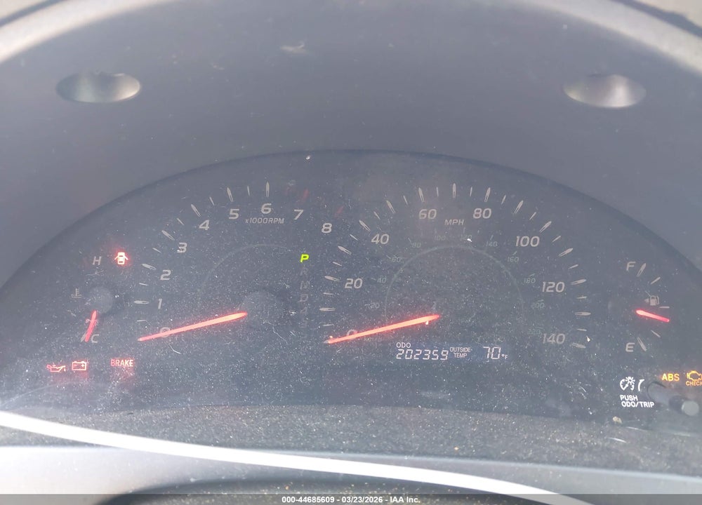 2007 TOYOTA CAMRY LE VIN: 4T1BE46K67U666711