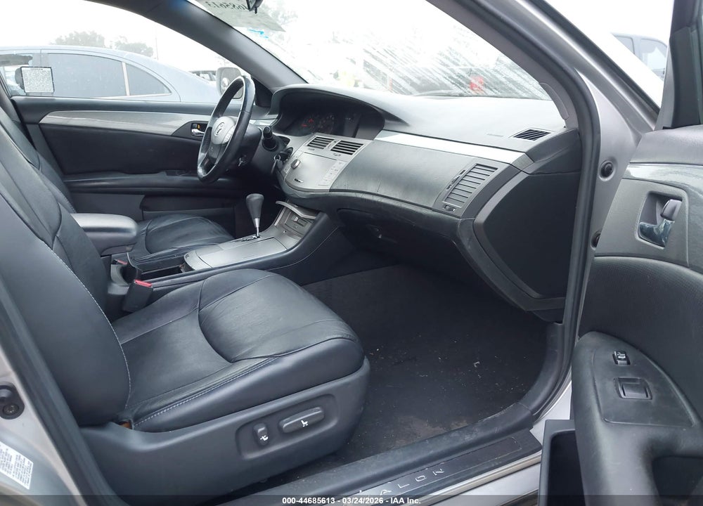 2005 TOYOTA AVALON TOURING VIN: 4T1BK36B75U038060