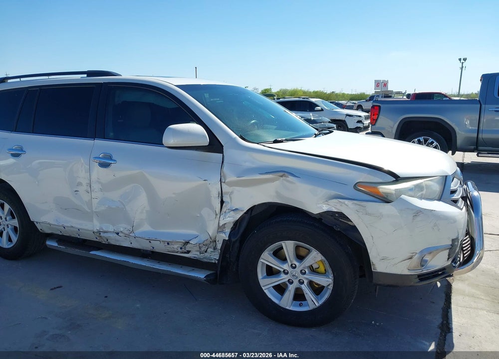 2012 TOYOTA HIGHLANDER SE VIN: 5TDZK3EH5CS054879