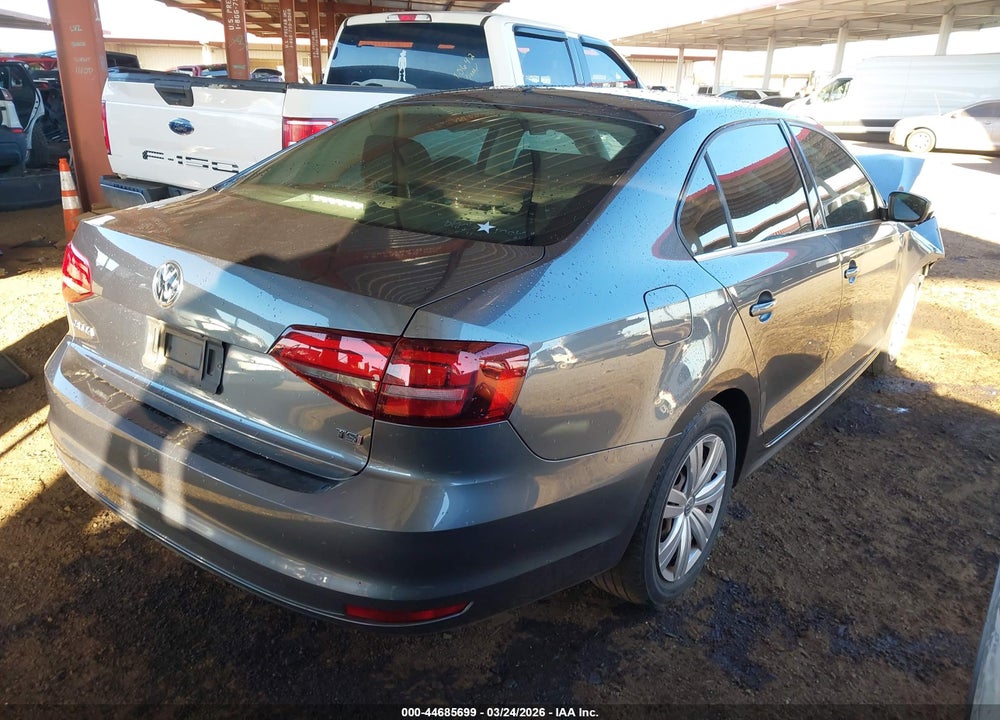 2017 VOLKSWAGEN JETTA 1.4T S VIN: 3VW2B7AJ2HM337729