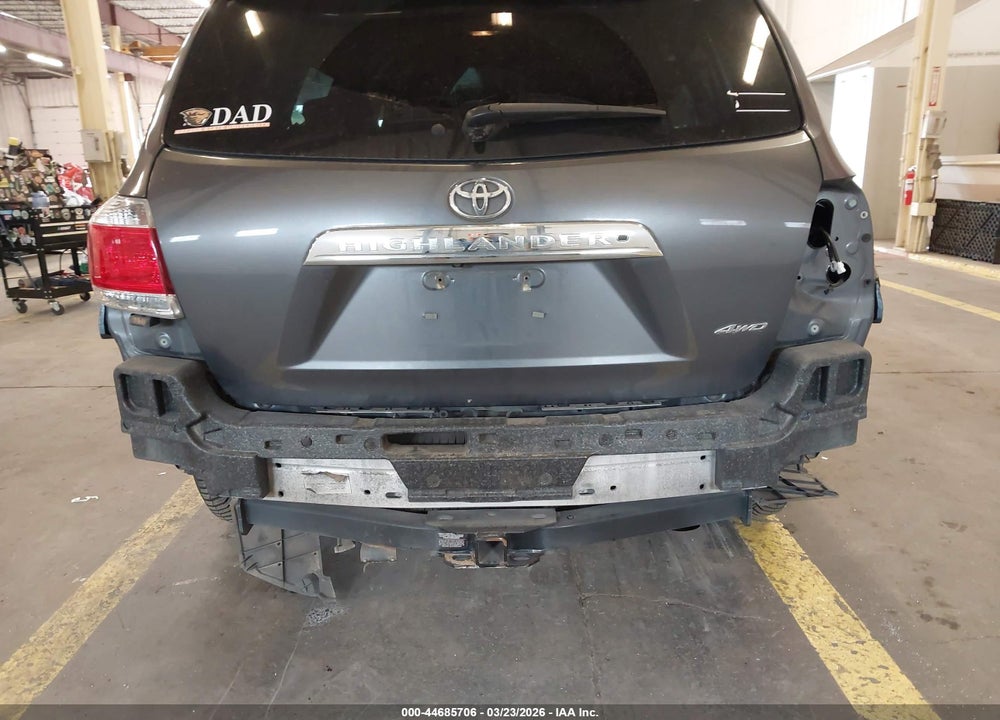 2013 TOYOTA HIGHLANDER SE V6 VIN: 5TDBK3EHXDS259519
