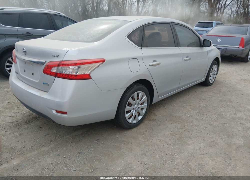 2013 NISSAN SENTRA SV VIN: 3N1AB7APXDL671657