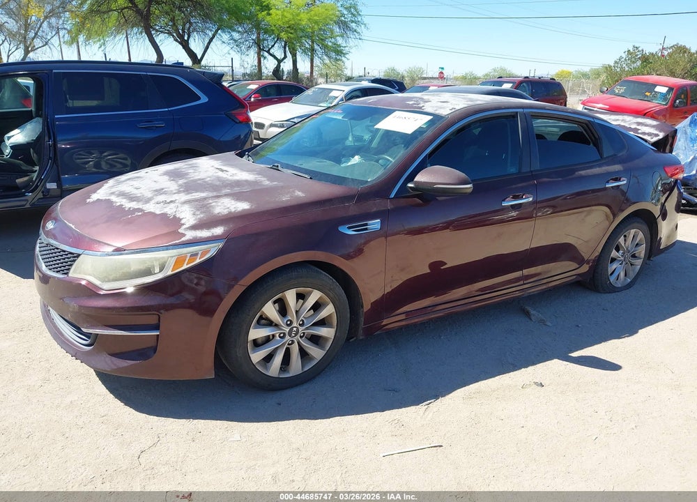 2016 KIA OPTIMA LX VIN: 5XXGT4L37GG048364