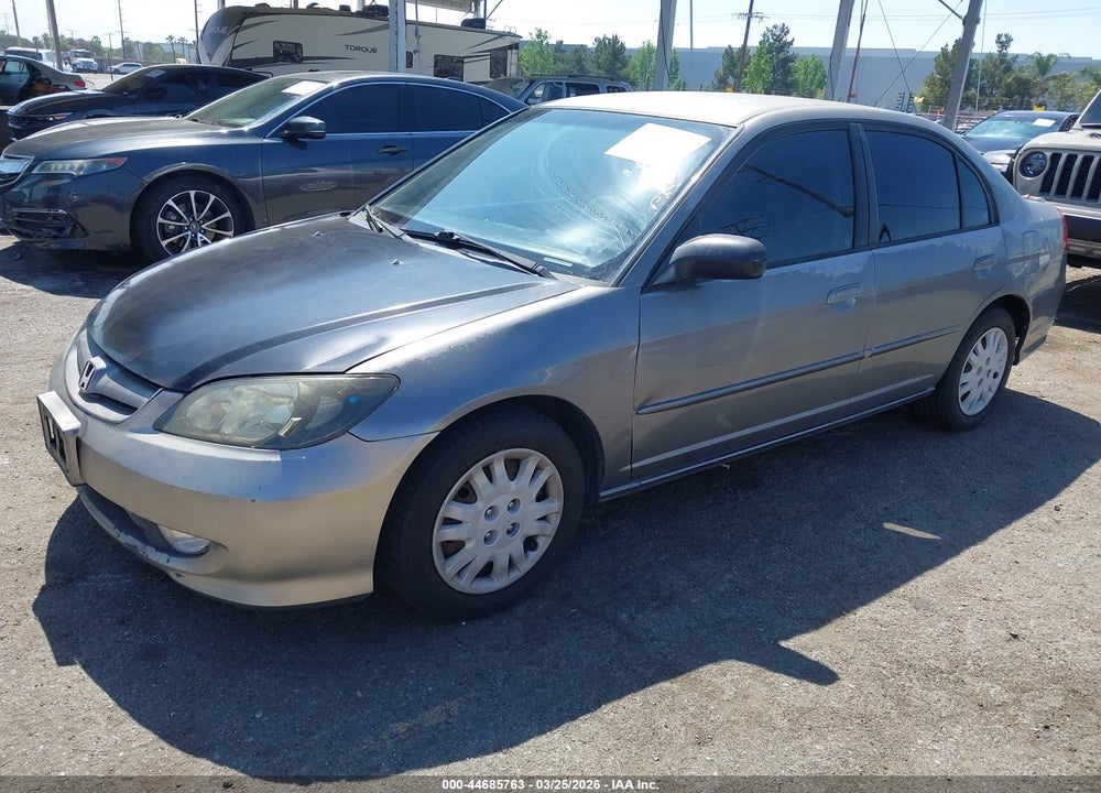 2004 HONDA CIVIC LX VIN: 2HGES16534H517921