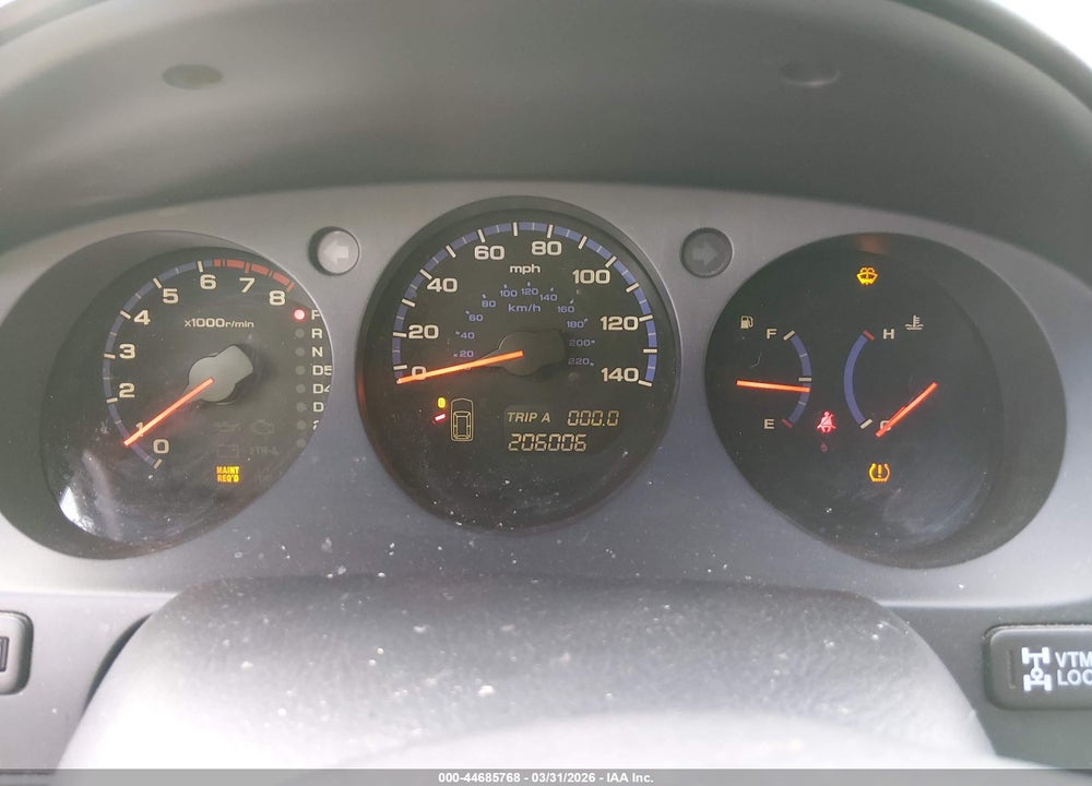 2006 ACURA MDX VIN: 2HNYD18896H540825
