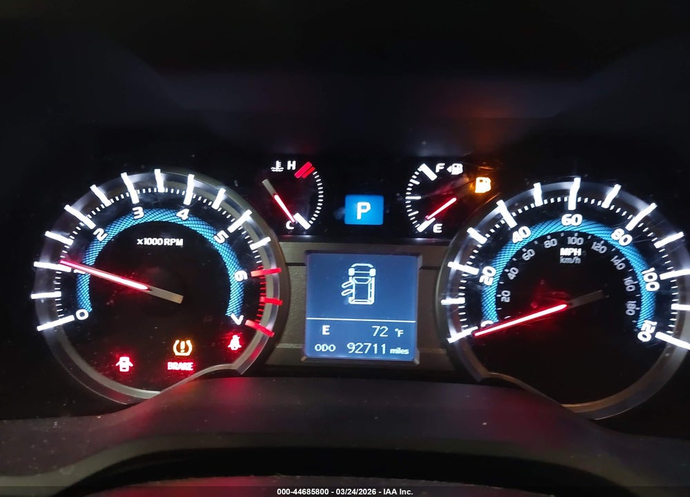 2016 TOYOTA 4RUNNER LIMITED VIN: JTEBU5JR4G5288038