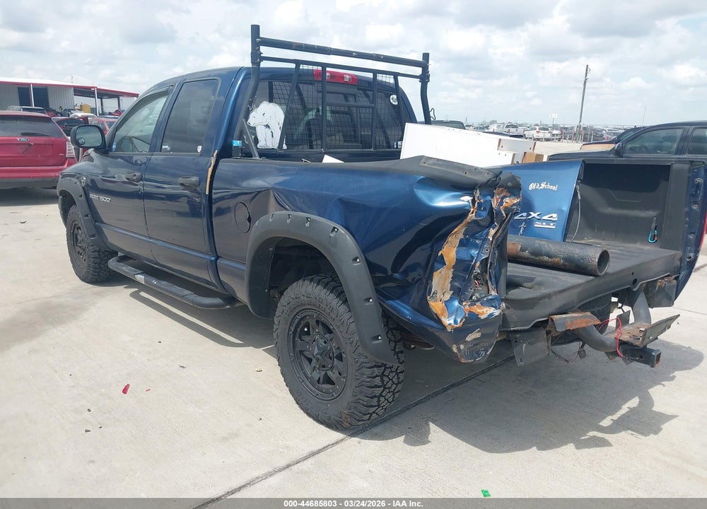 2003 DODGE RAM 1500 SLT/LARAMIE/ST VIN: 1D7HU18N83J601285