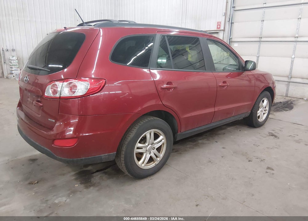2012 HYUNDAI SANTA FE GLS V6 VIN: 5XYZGDAG7CG125677