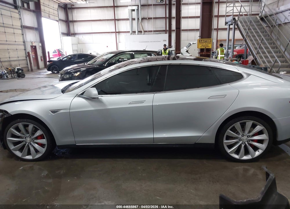 2014 TESLA MODEL S P85 VIN: 5YJSA1H14EFP39311