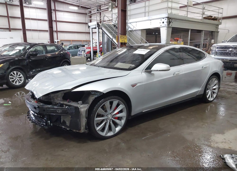 2014 TESLA MODEL S P85 VIN: 5YJSA1H14EFP39311