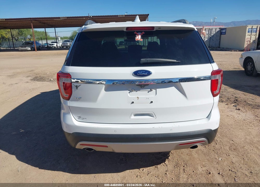 2017 FORD EXPLORER XLT VIN: 1FM5K7D88HGD40231