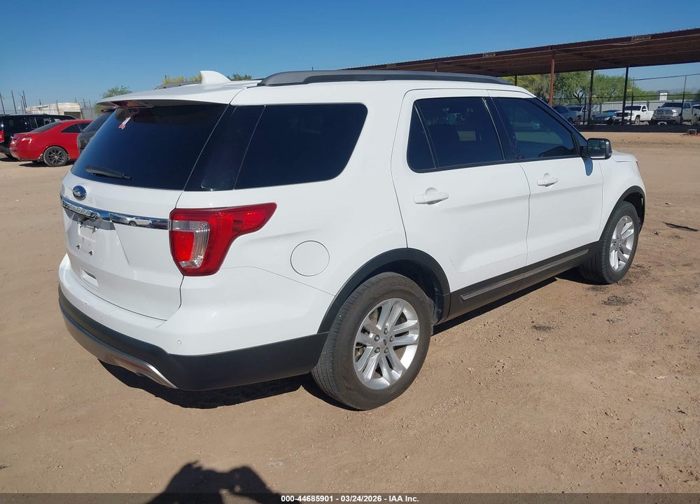 2017 FORD EXPLORER XLT VIN: 1FM5K7D88HGD40231