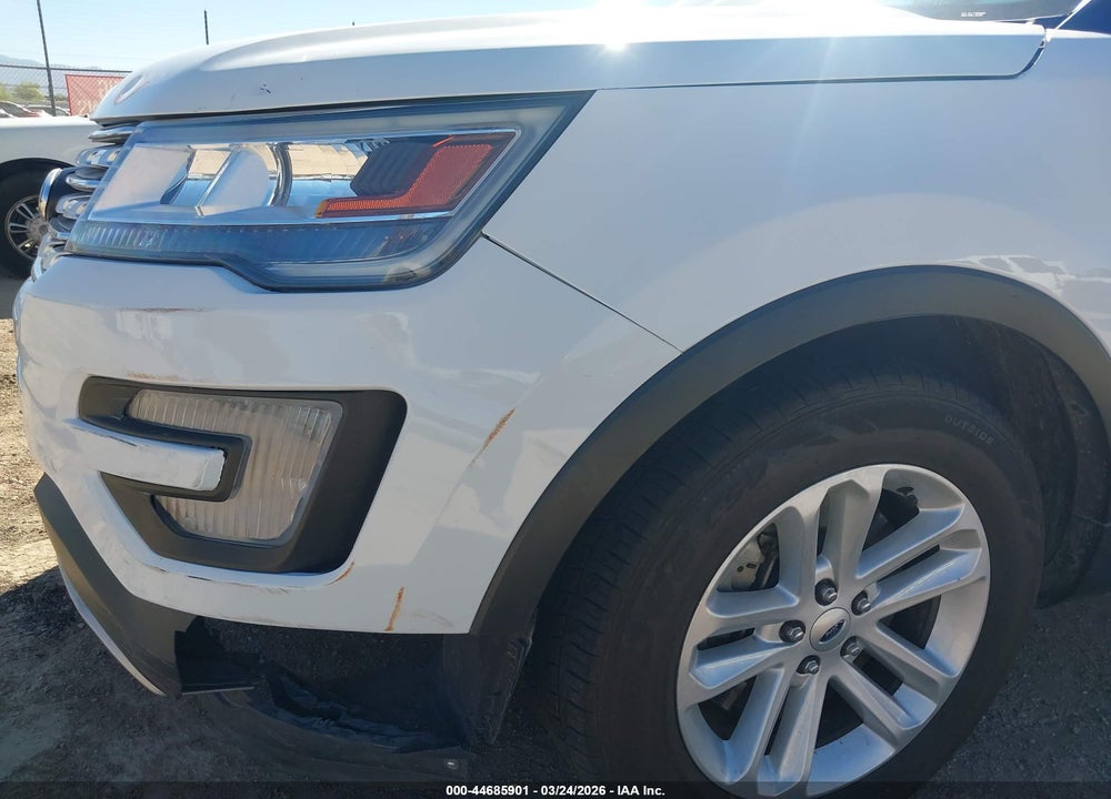 2017 FORD EXPLORER XLT VIN: 1FM5K7D88HGD40231