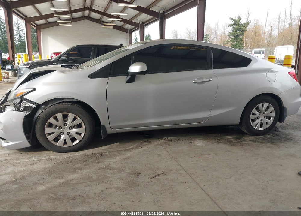 2012 HONDA CIVIC LX VIN: 2HGFG3B57CH500223