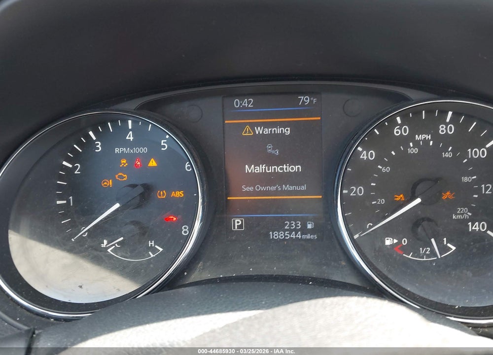 2019 NISSAN ROGUE SV VIN: 5N1AT2MT0KC797262