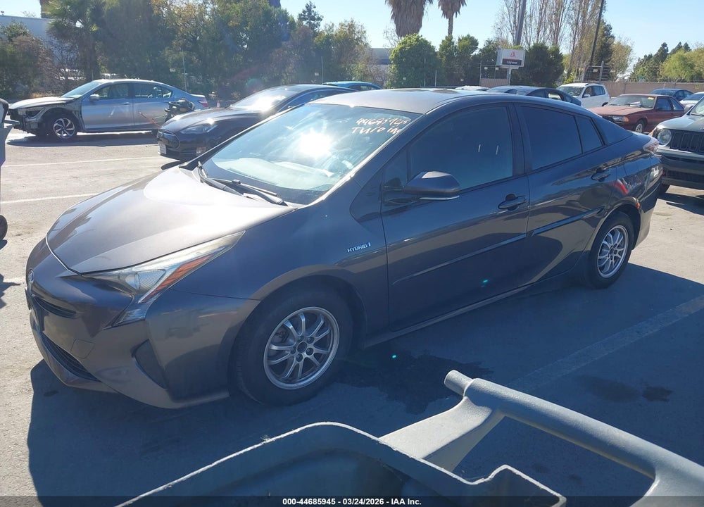 2016 TOYOTA PRIUS THREE VIN: JTDKARFU6G3508583