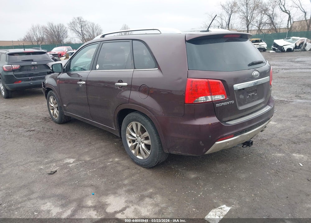 2012 KIA SORENTO SX V6 VIN: 5XYKWDA29CG234280
