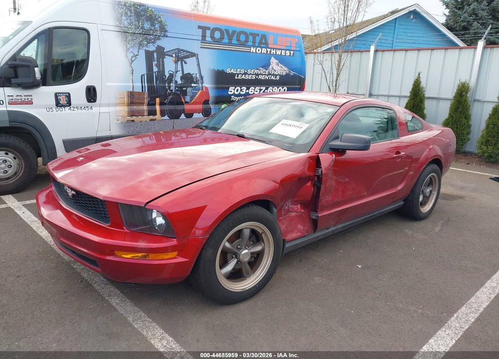 2005 FORD MUSTANG V6 DELUXE/V6 PREMIUM VIN: 1ZVFT80N555110335