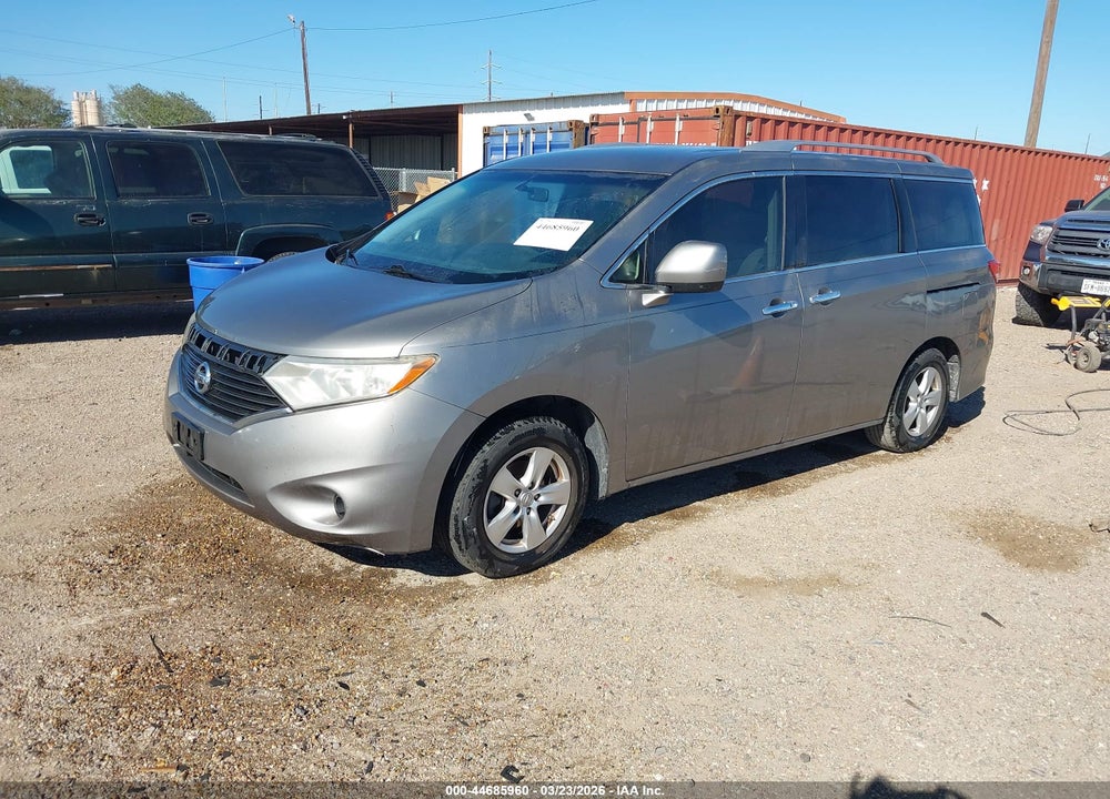 2012 NISSAN QUEST SV VIN: JN8AE2KP0C9032284