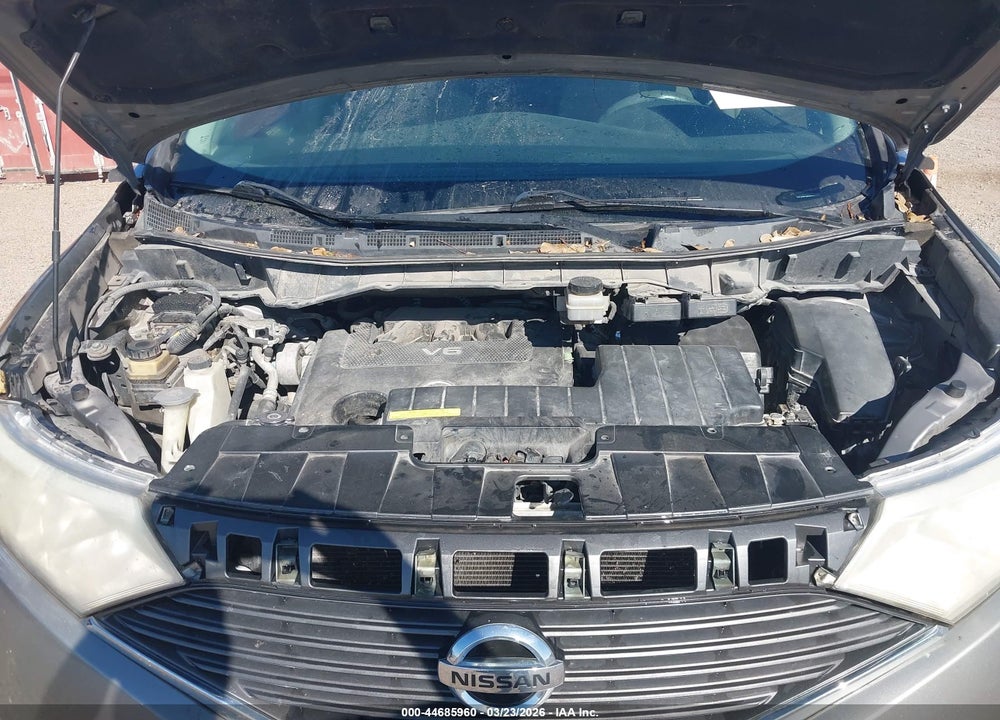 2012 NISSAN QUEST SV VIN: JN8AE2KP0C9032284