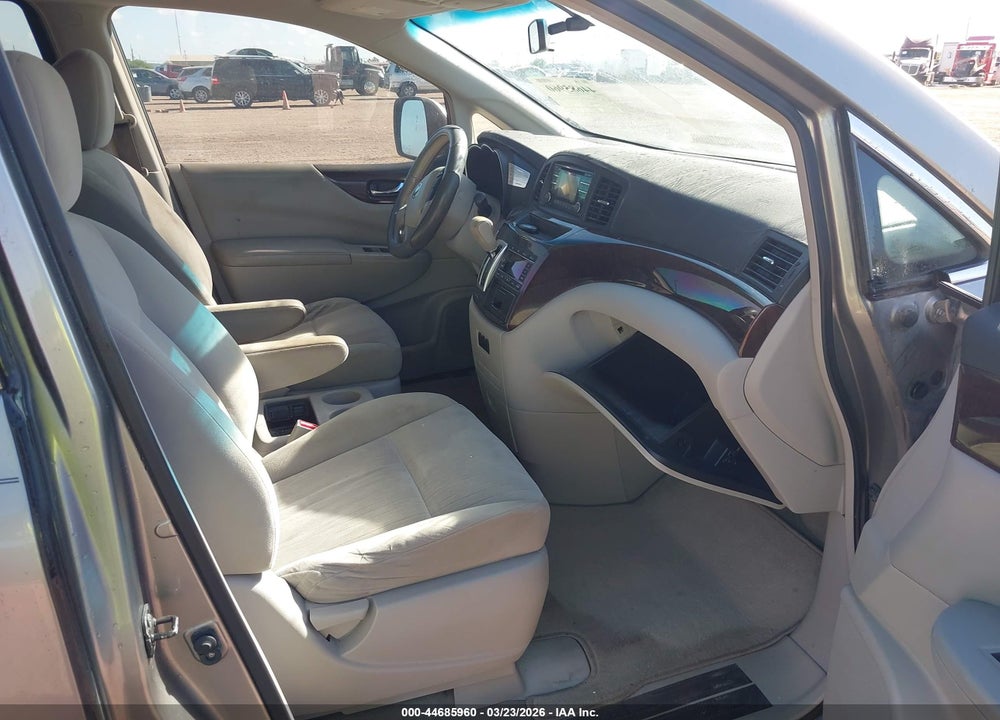 2012 NISSAN QUEST SV VIN: JN8AE2KP0C9032284