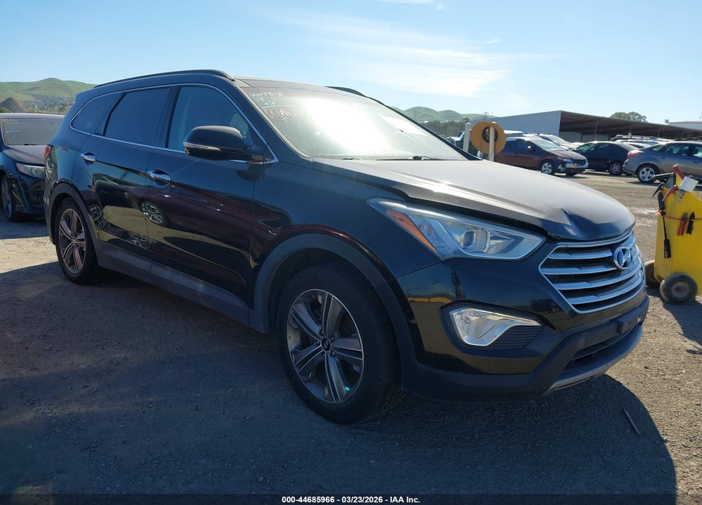2013 HYUNDAI SANTA FE LIMITED VIN: KM8SR4HF9DU000877