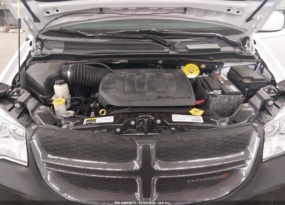 2019 DODGE GRAND CARAVAN SXT VIN: 2C4RDGCGXKR621588