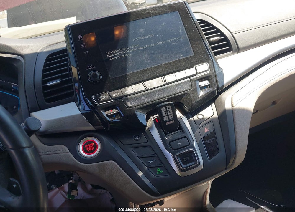 2019 HONDA ODYSSEY EX-L VIN: 5FNRL6H71KB020622