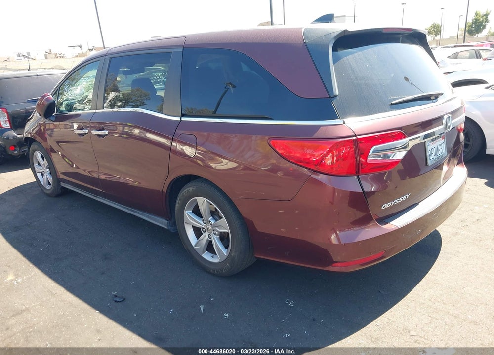 2019 HONDA ODYSSEY EX-L VIN: 5FNRL6H71KB020622