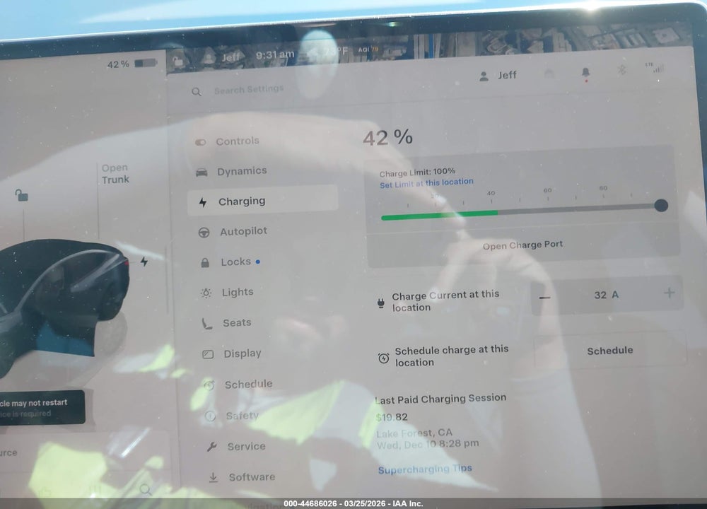 2024 TESLA MODEL 3 LONG RANGE DUAL MOTOR ALL-WHEEL DRIVE/REAR-WHEEL DRIVE VIN: 5YJ3E1EAXRF730311