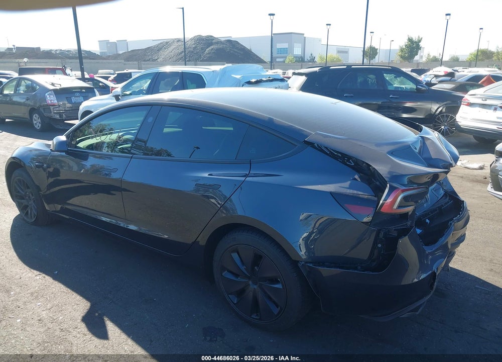 2024 TESLA MODEL 3 LONG RANGE DUAL MOTOR ALL-WHEEL DRIVE/REAR-WHEEL DRIVE VIN: 5YJ3E1EAXRF730311