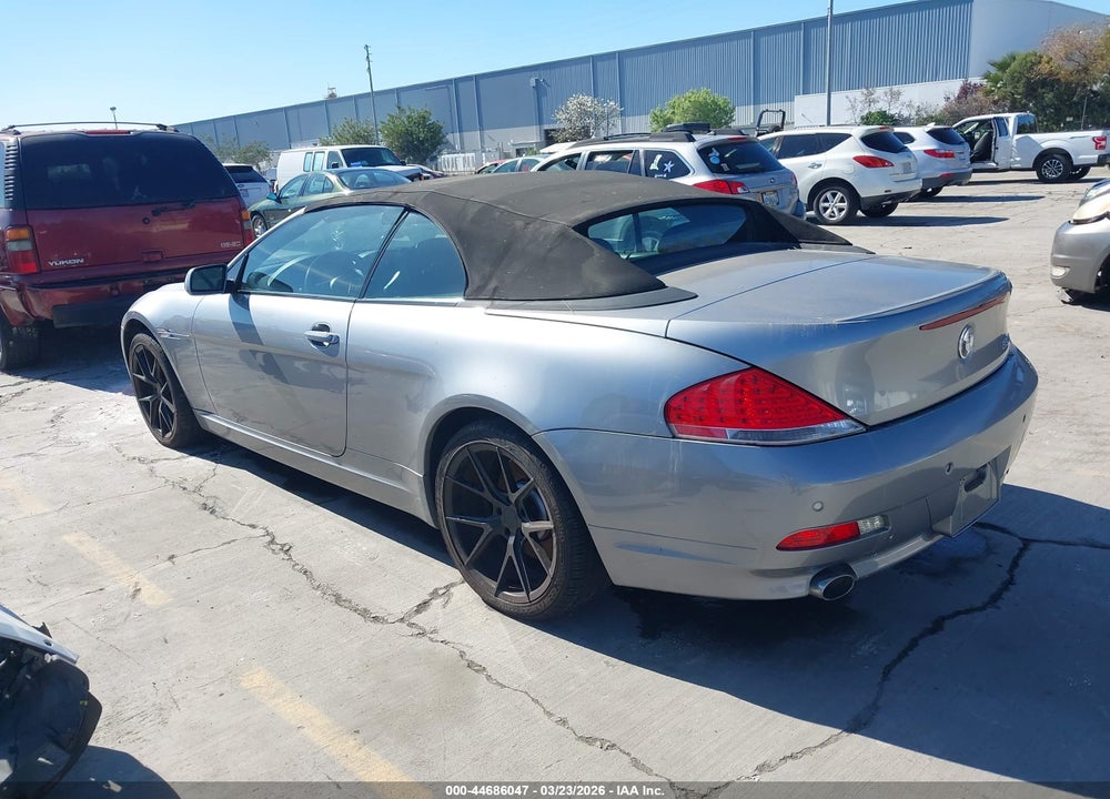 2006 BMW 650I VIN: WBAEK13496CN76792