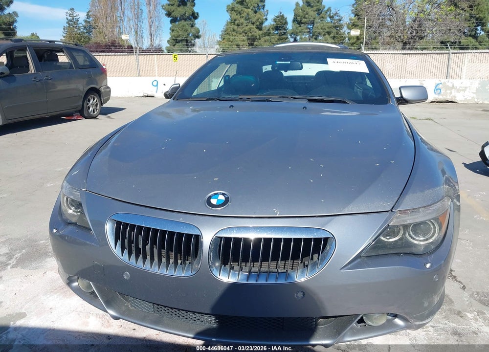 2006 BMW 650I VIN: WBAEK13496CN76792