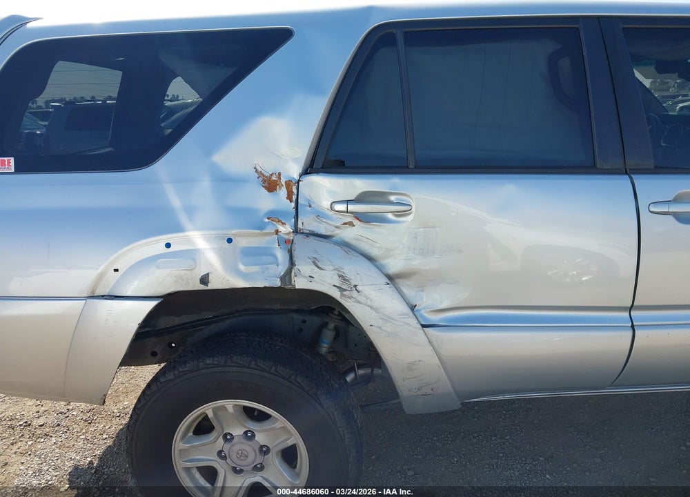 2003 TOYOTA 4RUNNER LIMITED V8 VIN: JTEBT17R030014717