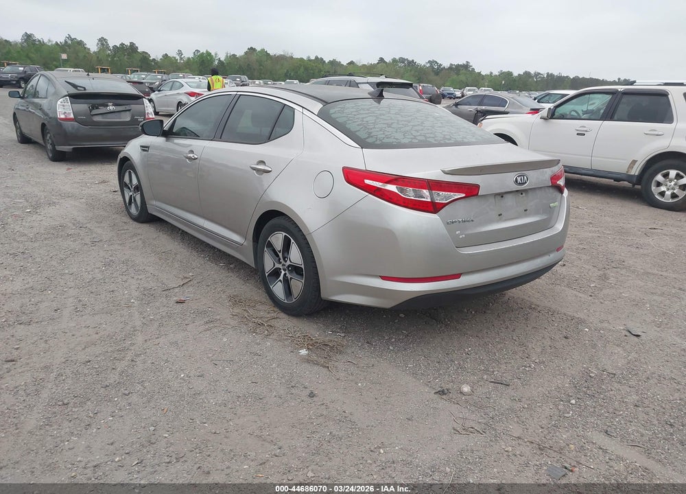 2012 KIA OPTIMA HYBRID EX VIN: KNAGM4ADXC5031756