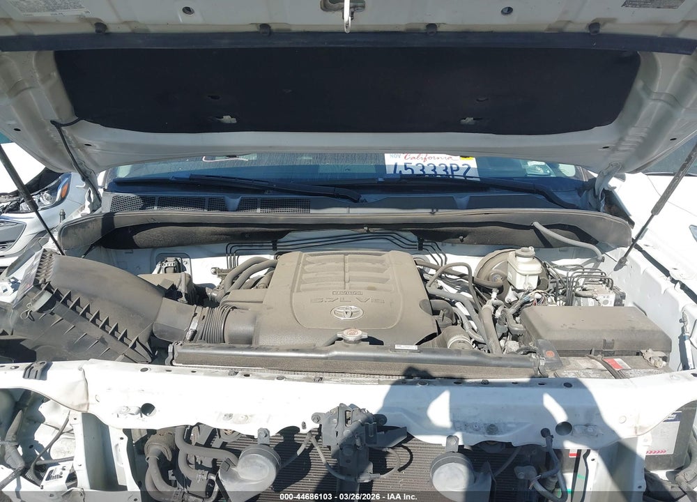 2018 TOYOTA TUNDRA SR5 5.7L V8 VIN: 5TFRY5F11JX234654