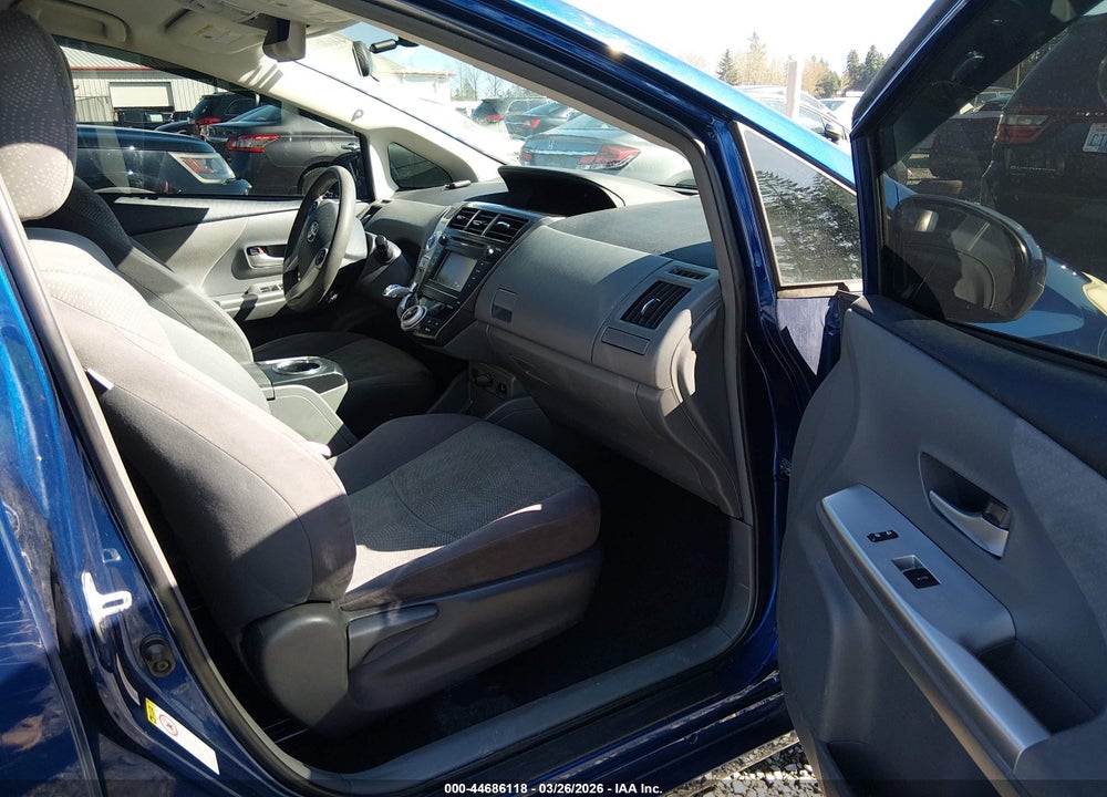 2012 TOYOTA PRIUS V TWO VIN: JTDZN3EU7C3049902
