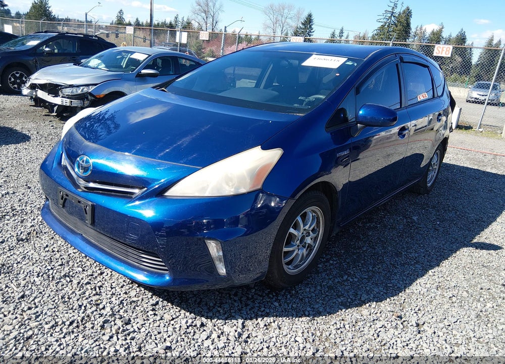 2012 TOYOTA PRIUS V TWO VIN: JTDZN3EU7C3049902