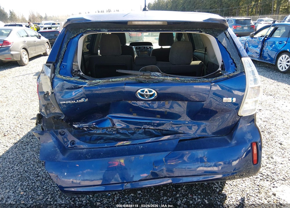 2012 TOYOTA PRIUS V TWO VIN: JTDZN3EU7C3049902