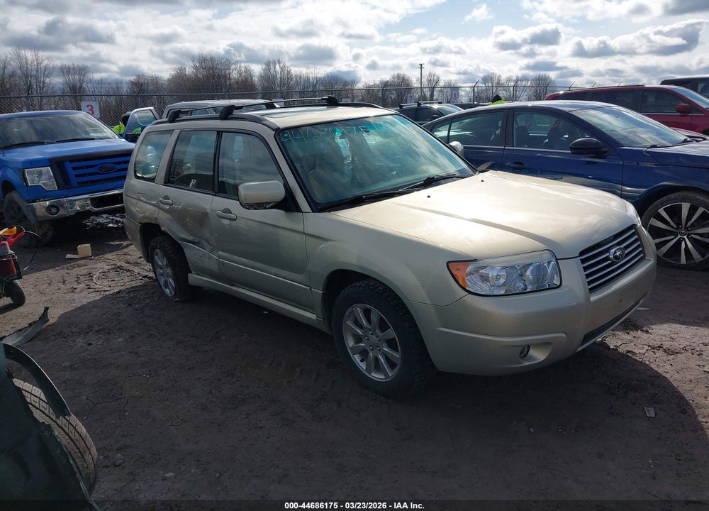 2007 SUBARU FORESTER 2.5X VIN: JF1SG65637H729549