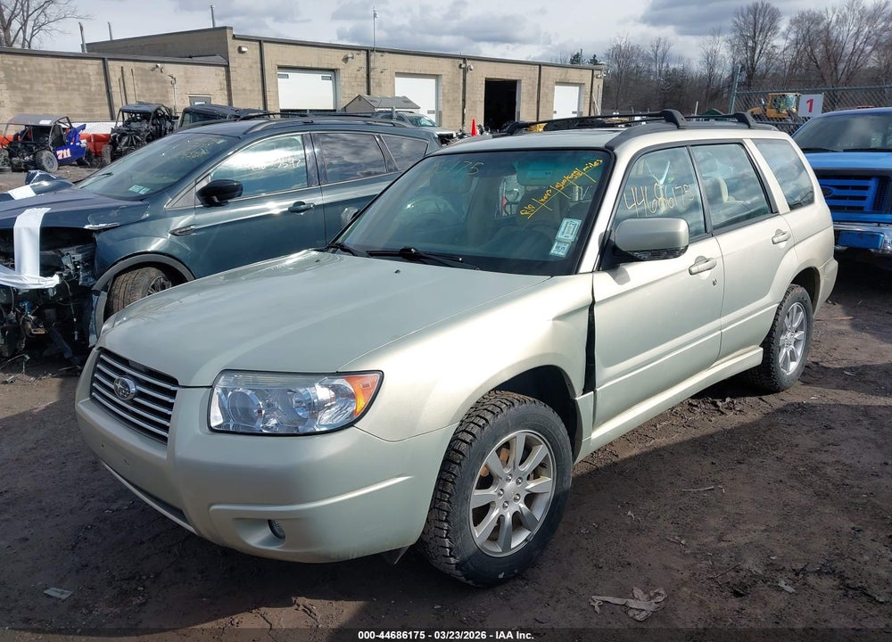 2007 SUBARU FORESTER 2.5X VIN: JF1SG65637H729549