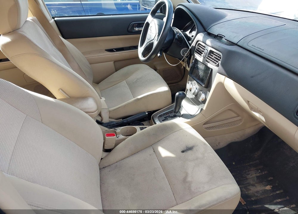2007 SUBARU FORESTER 2.5X VIN: JF1SG65637H729549