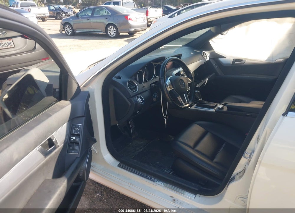 2012 MERCEDES-BENZ C 250 SPORT VIN: WDDGF4HBXCA647004