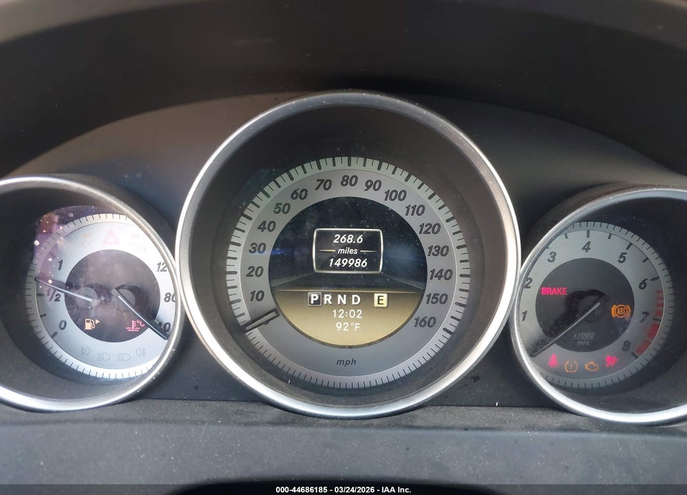 2012 MERCEDES-BENZ C 250 SPORT VIN: WDDGF4HBXCA647004
