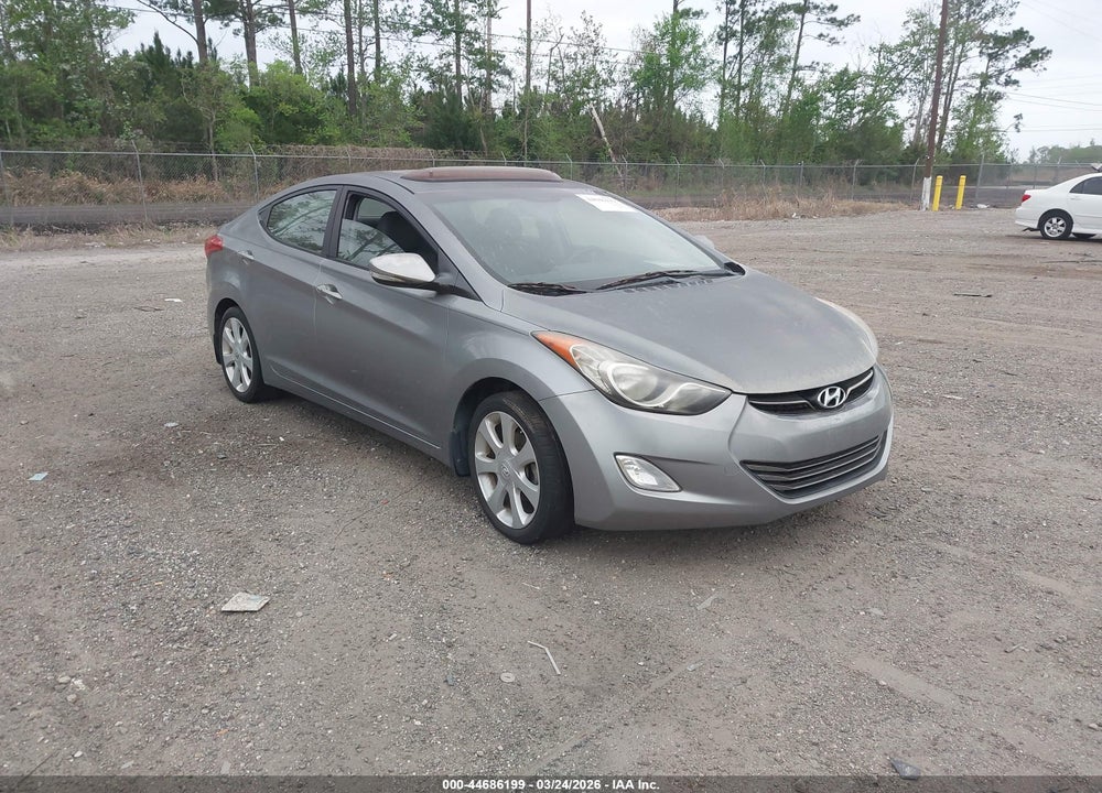 2013 HYUNDAI ELANTRA LIMITED VIN: KMHDH4AE2DU516561