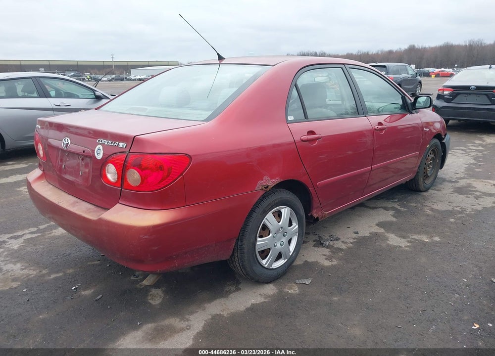 2006 TOYOTA COROLLA LE VIN: 1NXBR32E36Z645666