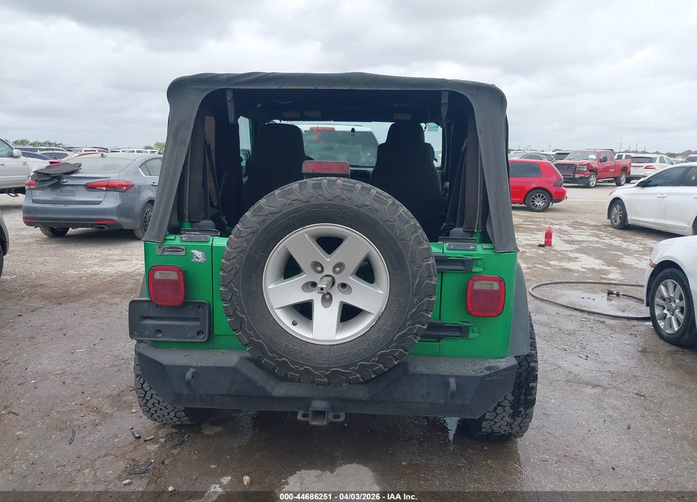 2005 JEEP WRANGLER RUBICON VIN: 1J4FA69S95P300465